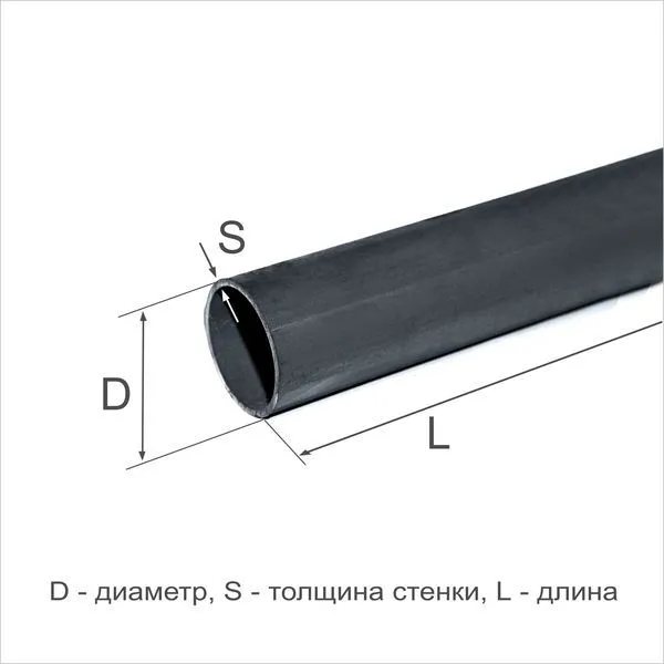 Труба водогазопроводная 40х3 Ст1пс ГОСТ 3262-75 - 5